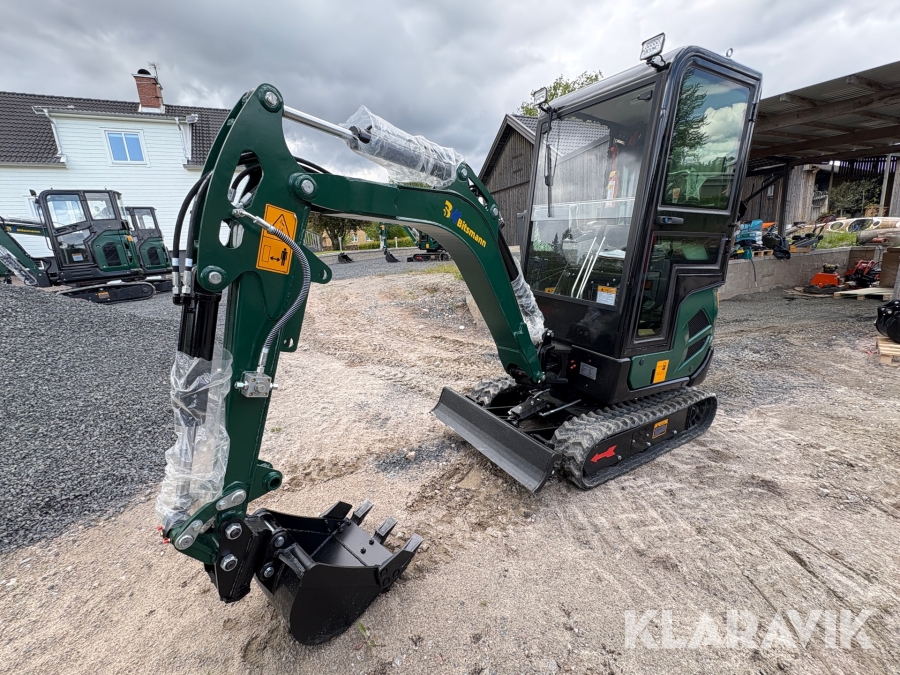 Grävmaskin Bitsmann BSM18 med Kubotamotor