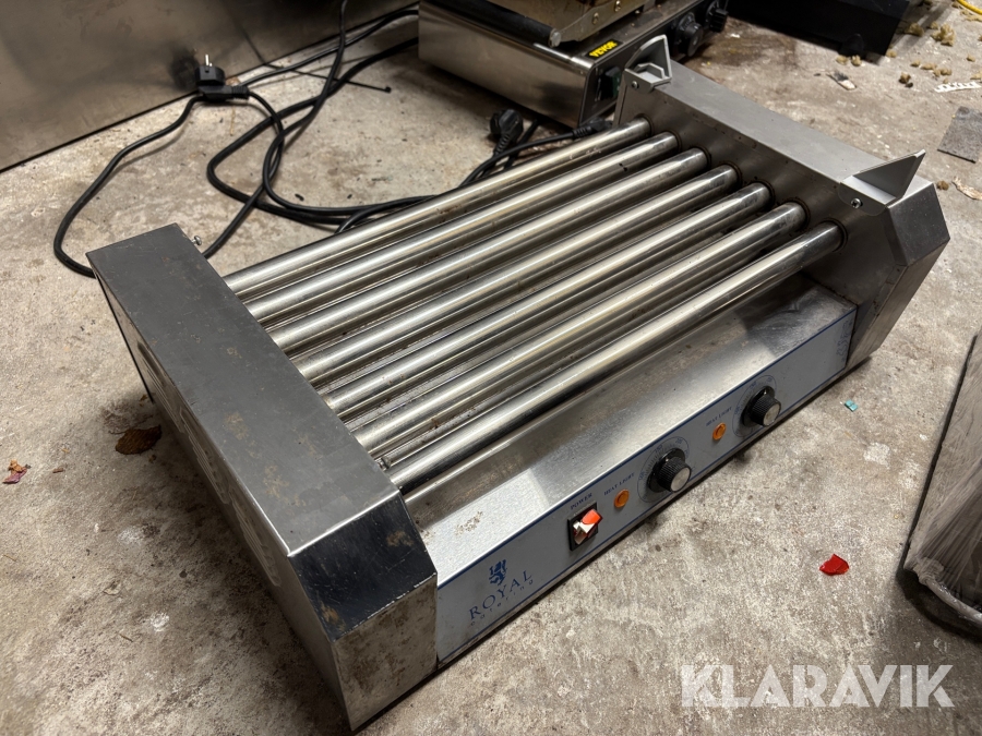 Korvgrill Royal Catering Hot Dog Roller
