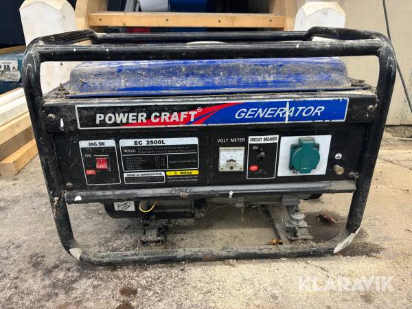 Elverk PowerCraft Generator EC 2500L