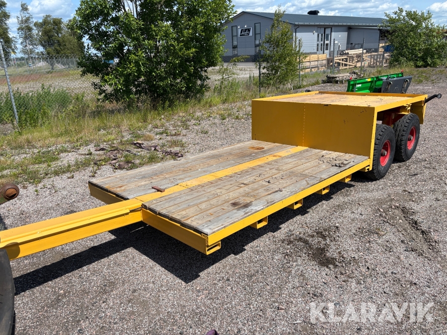 Maskinsläp för minigrävare