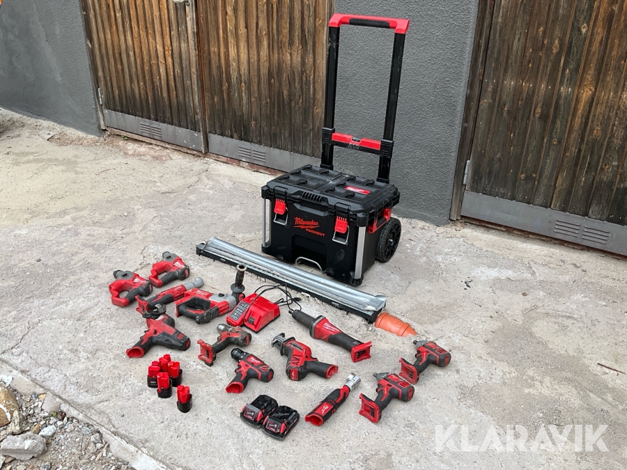 Maskiner, batterier och laddare Milwaukee