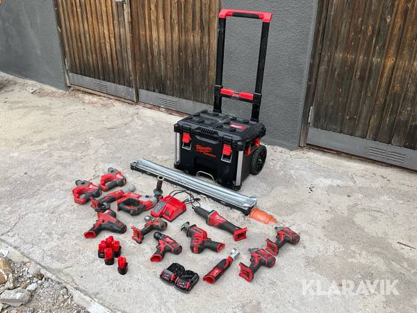 Maskiner, batterier och laddare Milwaukee