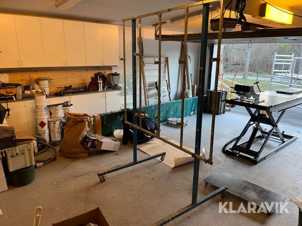 Stativ för fönsterrenovering Leif Arvidsson för 5 fönster