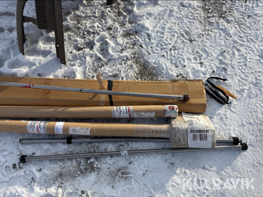 Ramprör till ogrässpruta