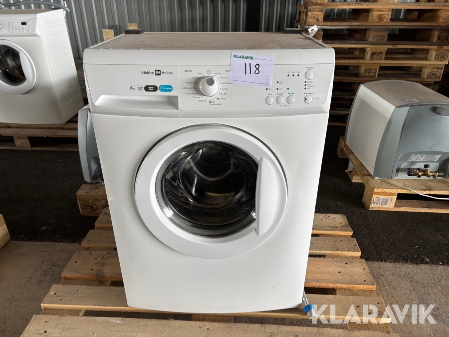 Tvättmaskin ElektroHelios TF1278 1st