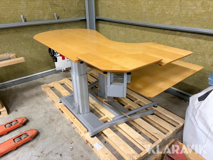 Höj- & sänkbart skrivbord Edsbynverken 2 st