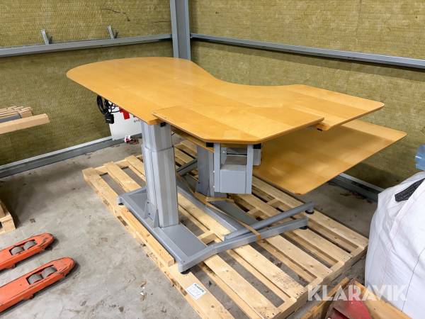 Höj- & sänkbart skrivbord Edsbynverken 2 st