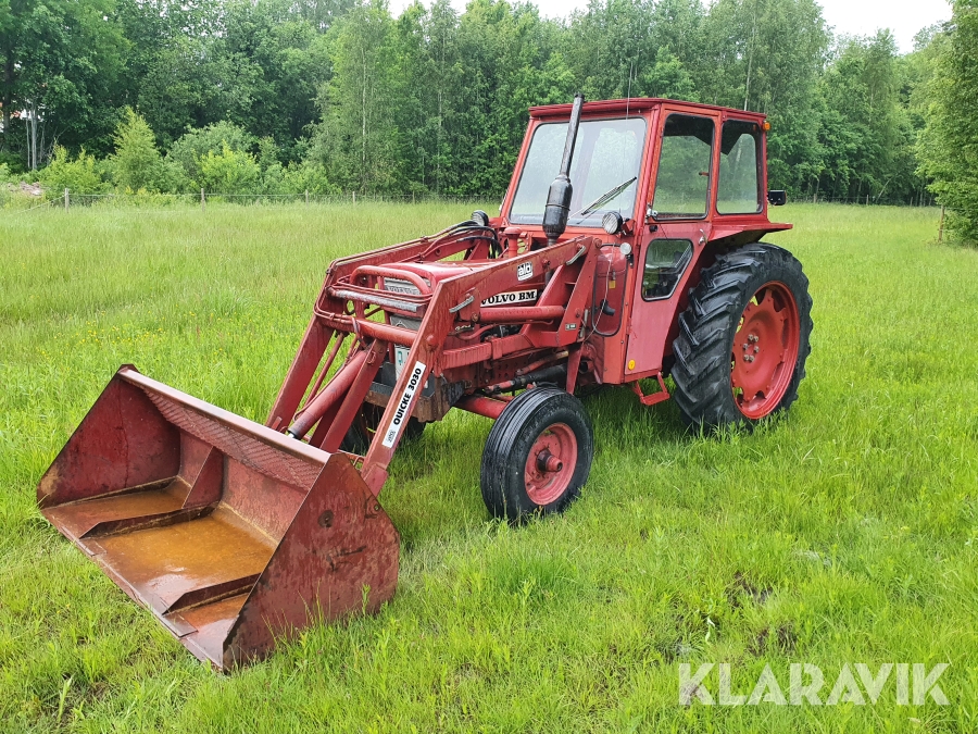 Traktor Volvo BM 430 lastare & skopa