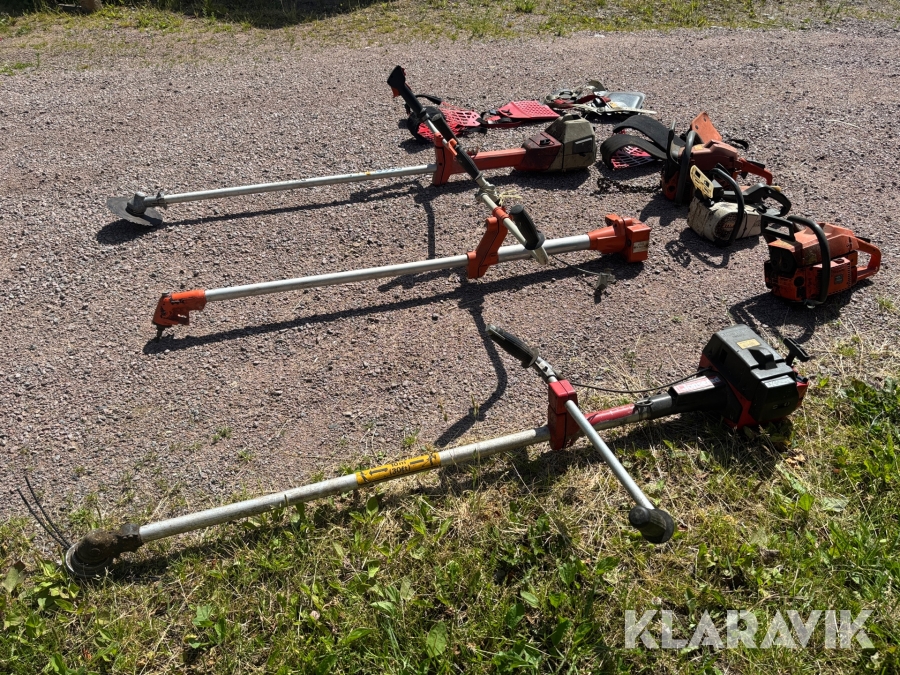 Trimmer och motorsågar 6st