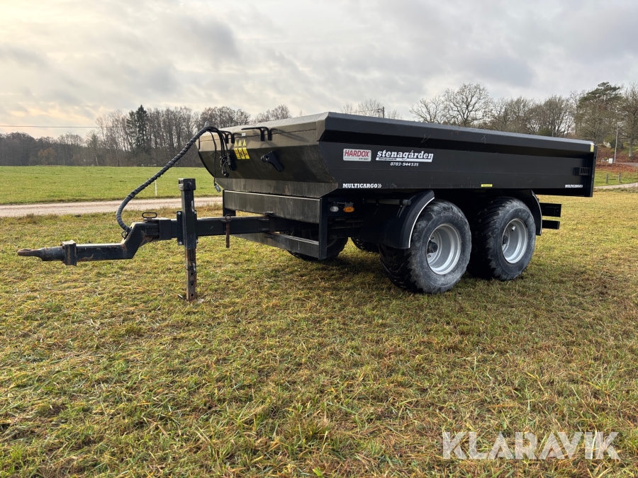 Schaktvagn Multicargo MC9000 till grävmaskin