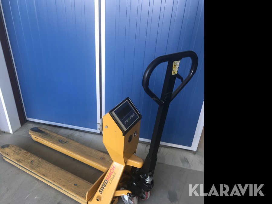 Handtruck med våg 
