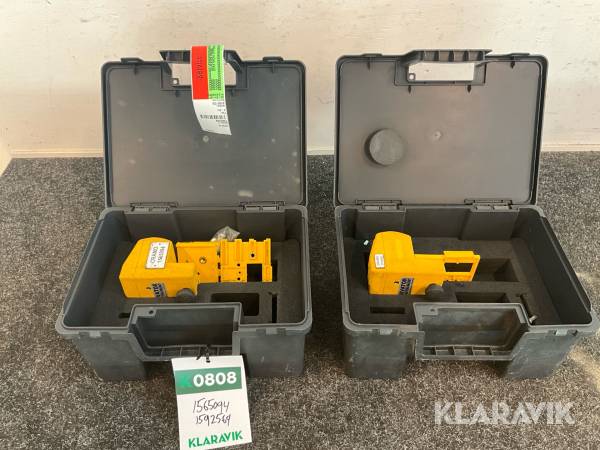 Mottagare för avvägningsverktyg 2st Nivator Z-FIX