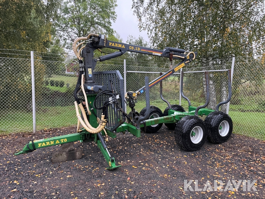 Timmerkärra Farma T8