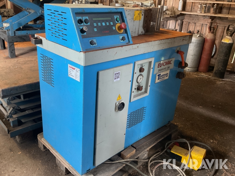 Bockningsmaskin Euromac Digibent 360