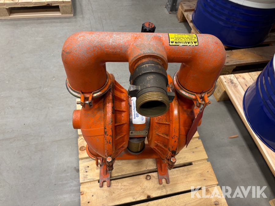 Membranpump med tryckluft Dominator PV2A