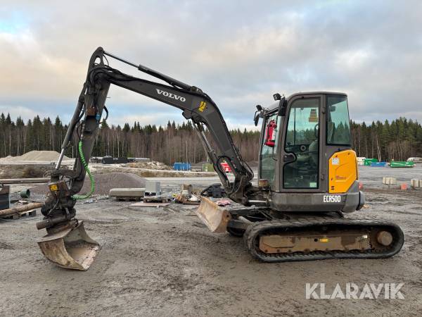 Minigrävare Volvo ECR50D