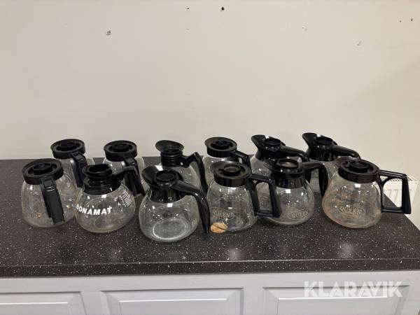 Kaffekannor 12 st Coffee Queen/Bonamat
