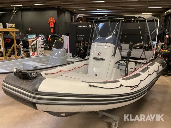 Ribbåt Zodiac Open 6.5 med Mercury 150hk XL EFI, Helt NY