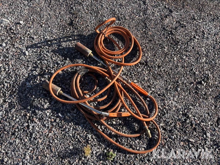 Gasolbrännarslang 2 st