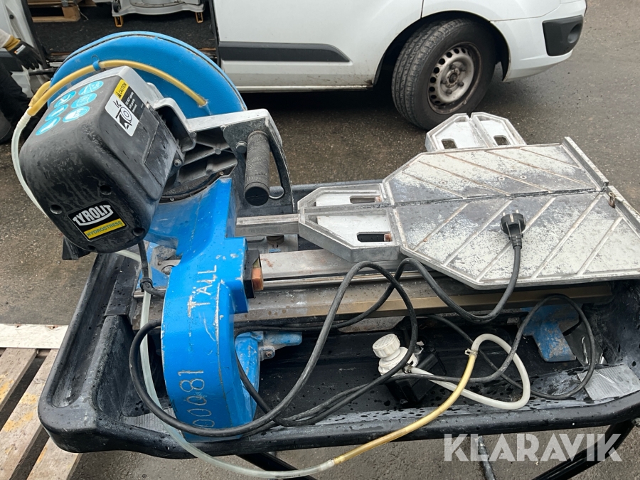 Kakel och klinkerssåg Tyrolit TTE250 Hydrostress