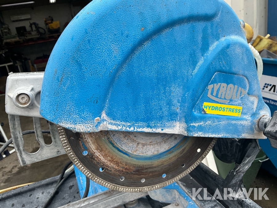 Kakel och klinkerssåg Tyrolit TTE250 Hydrostress