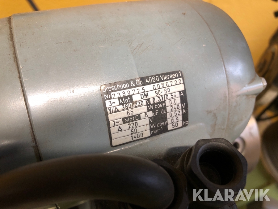 Verktygsslip Jungner US 450 med tillbehör