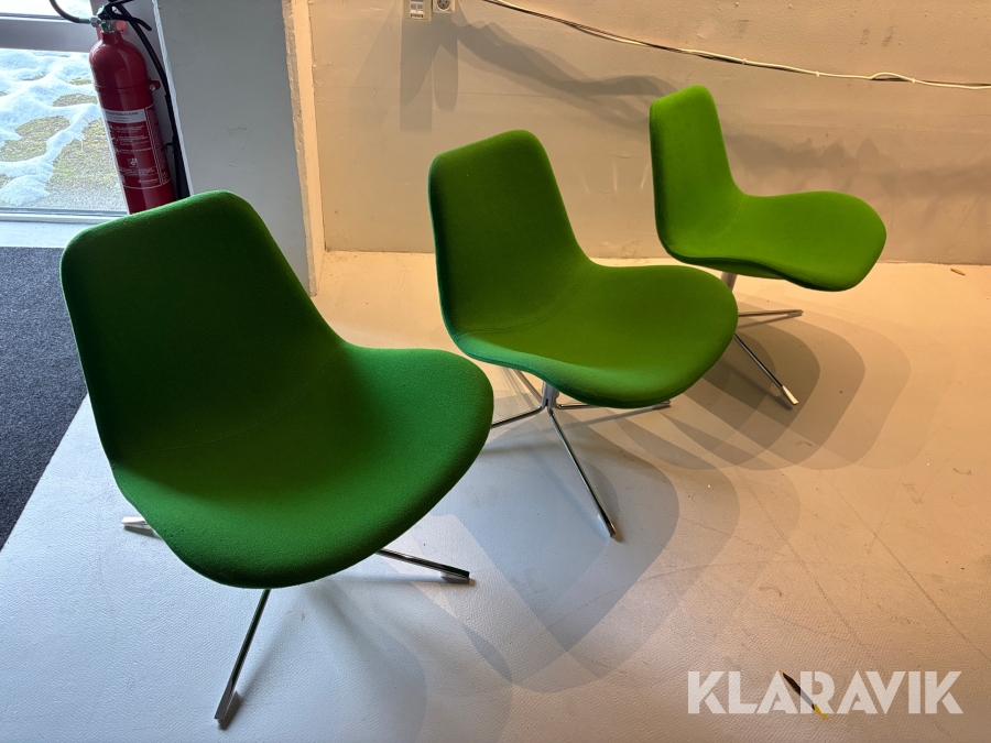 Stol/ fåtölj Offecct 3st