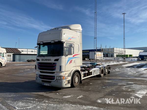 Lastbil Scania R480 Containerchassi