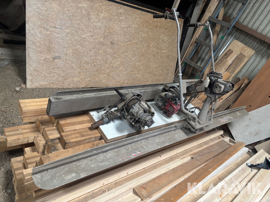 Motorslodor / Betongslodor - 3st