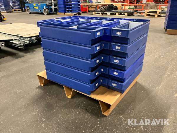 Plastlådor 40st Perstorp Plastic Systems 9121