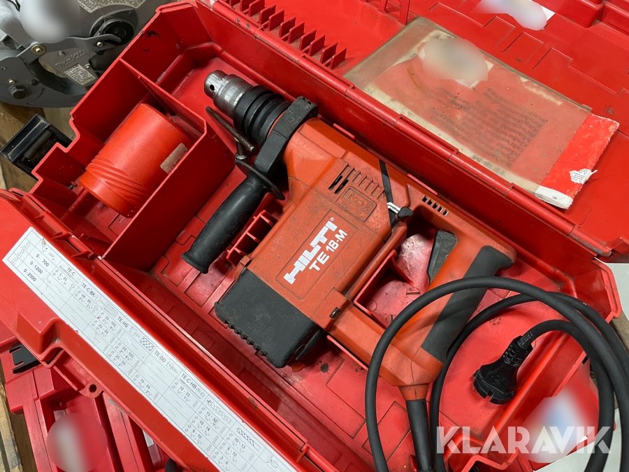Borr/bilhammare Hilti TE18-M