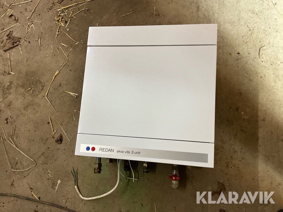 Värmeväxlare Danfos Redan Alva vita S-unit 30kW