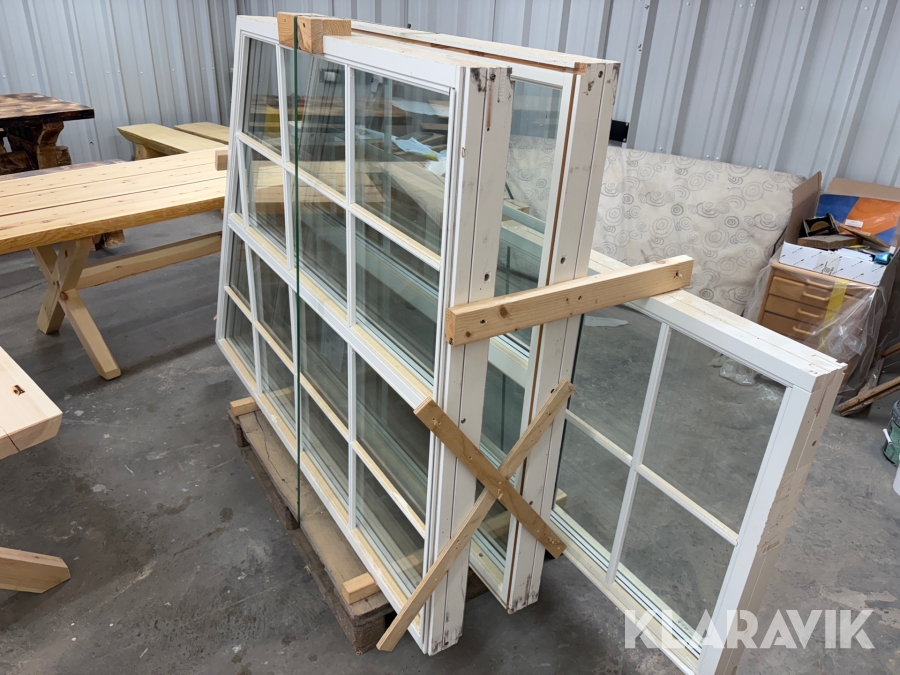 Fönster NorDan 3st, 3glas