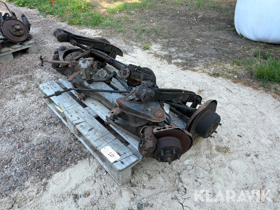 Framvagn och bakaxel Volvo 140