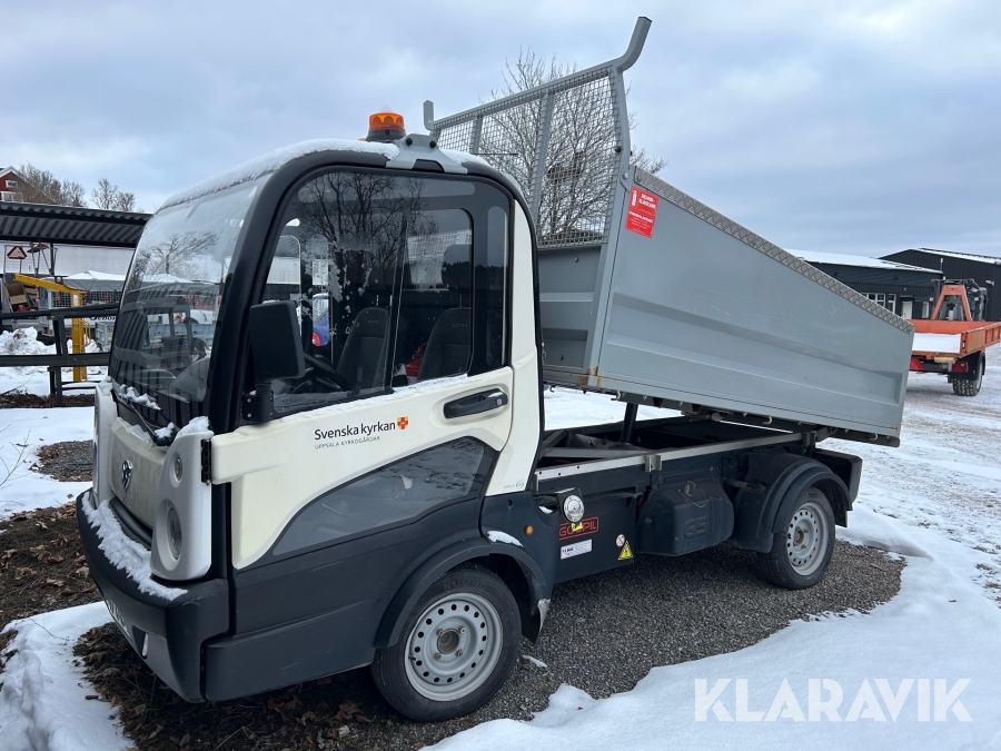 Elbil med tippflak Goupil G5