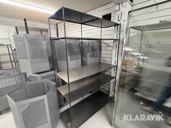 Butiksinredning hylla 5st