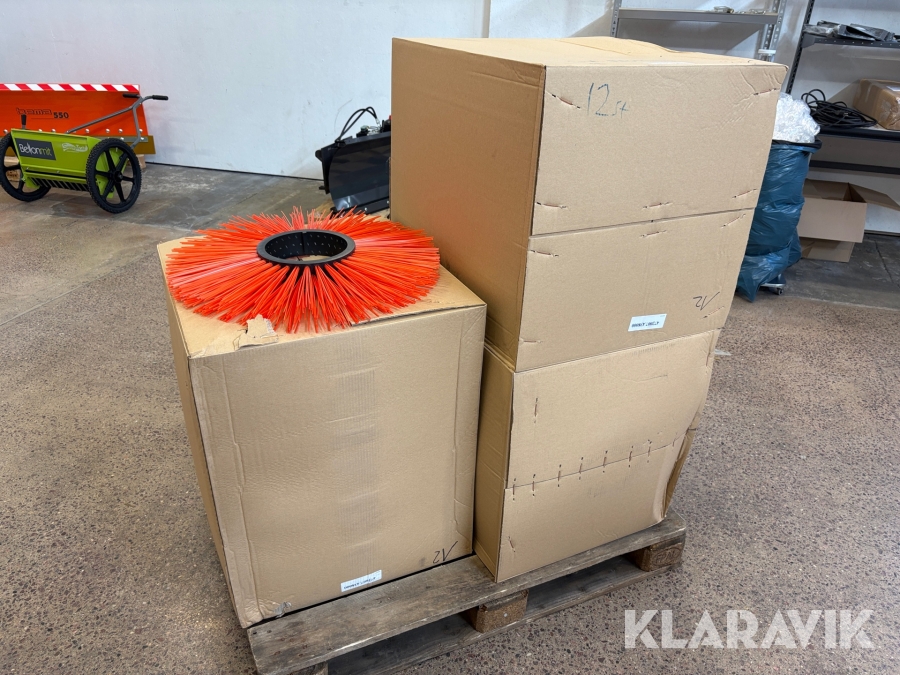 Parti med bred borstringar