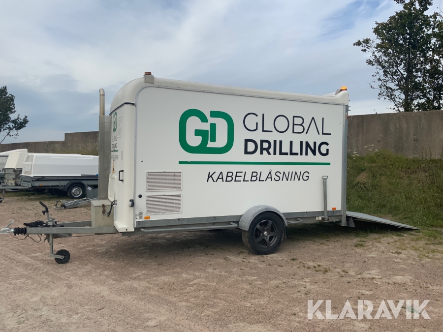 Skåpsläp Brenderup CER