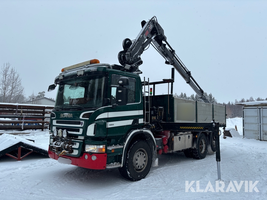 Kranbil Scania P340