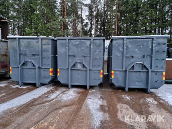 Container för lastväxlare  35m3 3st