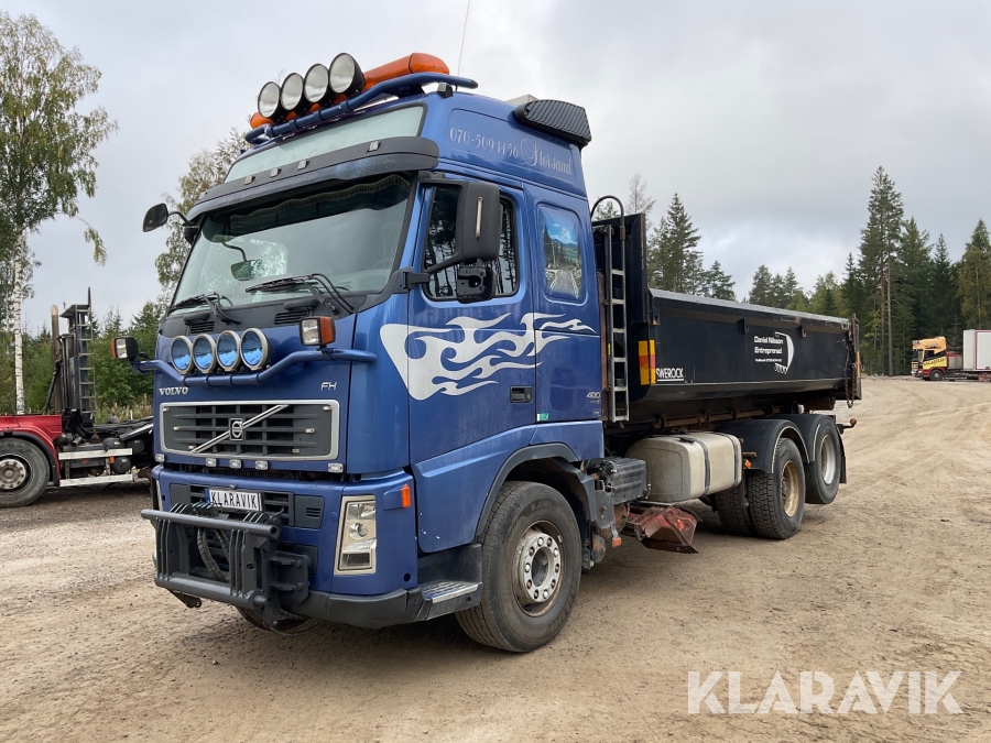 Lastväxlare Volvo FH480 6x2 plogutrustad