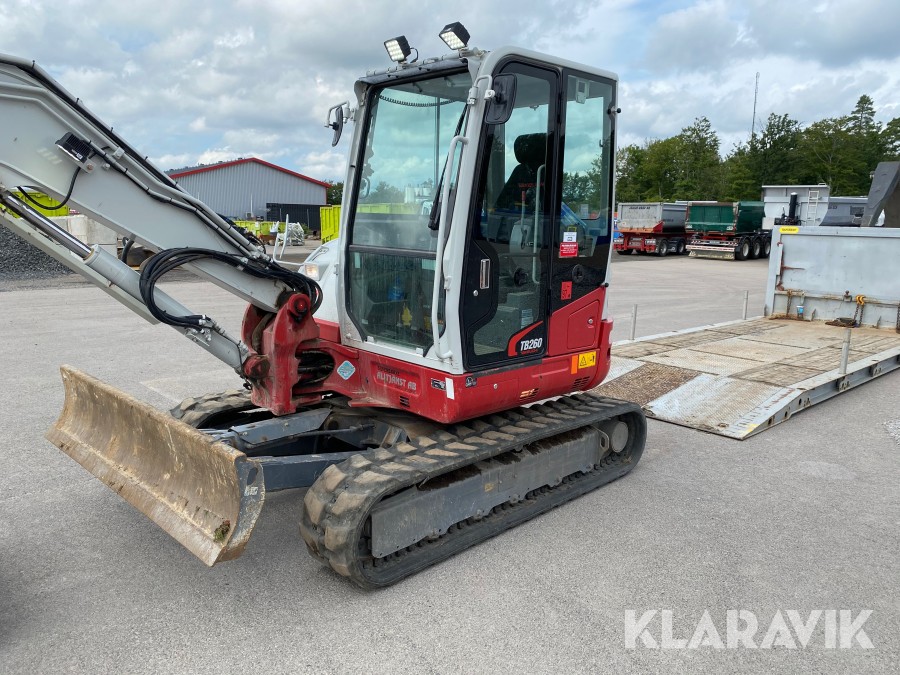 Grävmaskin Takeuchi TB 260 