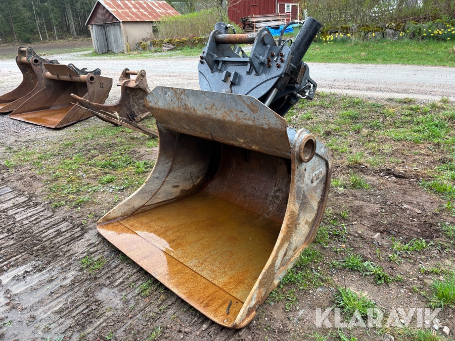 Hydraulisk tiltskopa Ema PHV-bucket-QS70 S70 Hardox