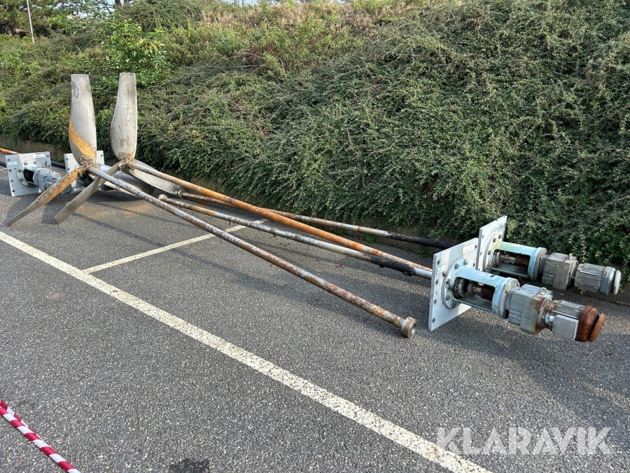 Omrörare Scaba 60 VG & Sew-Eurodrive 2 st långsamtgående