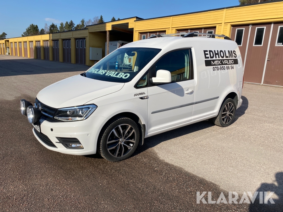 Skåpbil Volkswagen Caddy verkstadsinredning