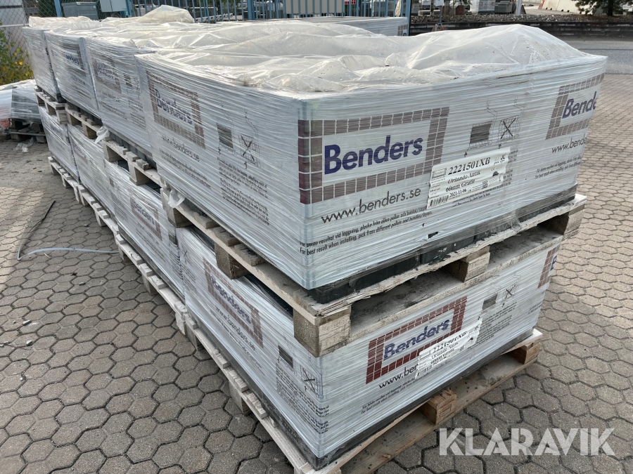 Marksten Benders Orlando antik 60mm grafit 11 pallar