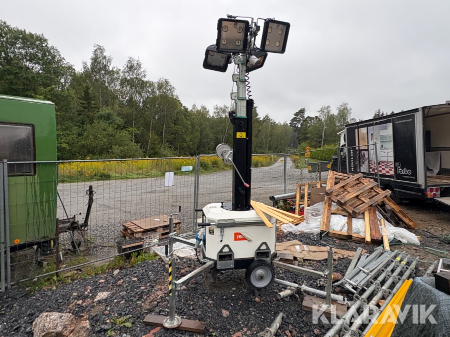 Belysningsmast Ital Tower Towerloop LED 4X150W