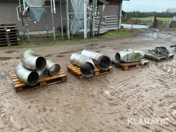 Rostfria rör till tornsilo