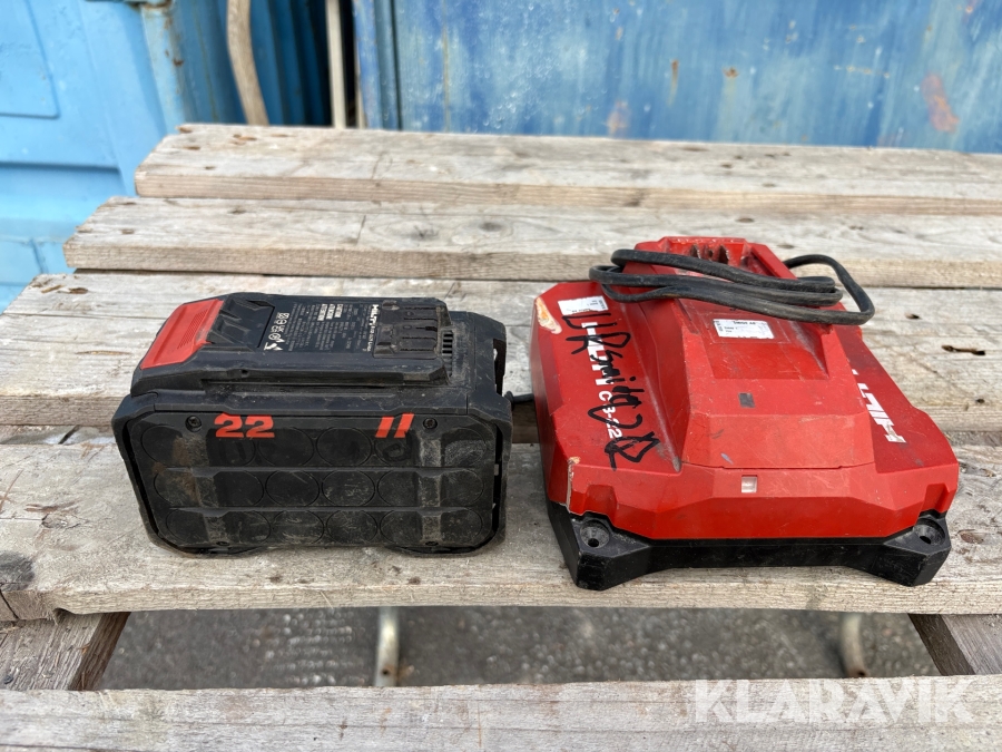 Batteri & laddare Hilti B22-255