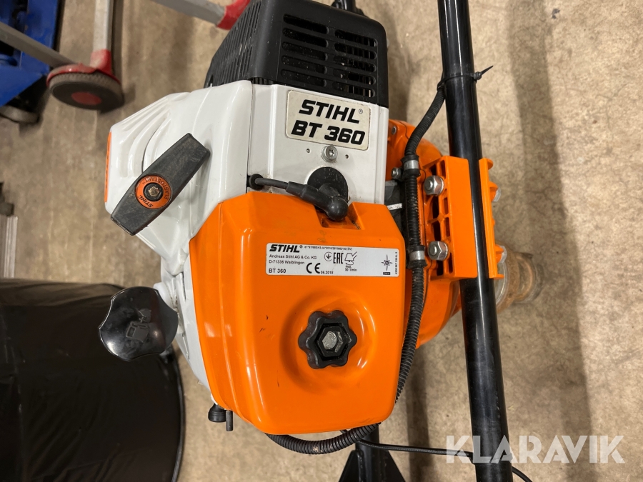 Jordborr Stihl BT 360, Halmstad, Klaravik auktioner